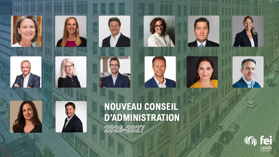 Conseil d'administration 2026-2027 de FEI Canada, Section du Qu&eacute;bec