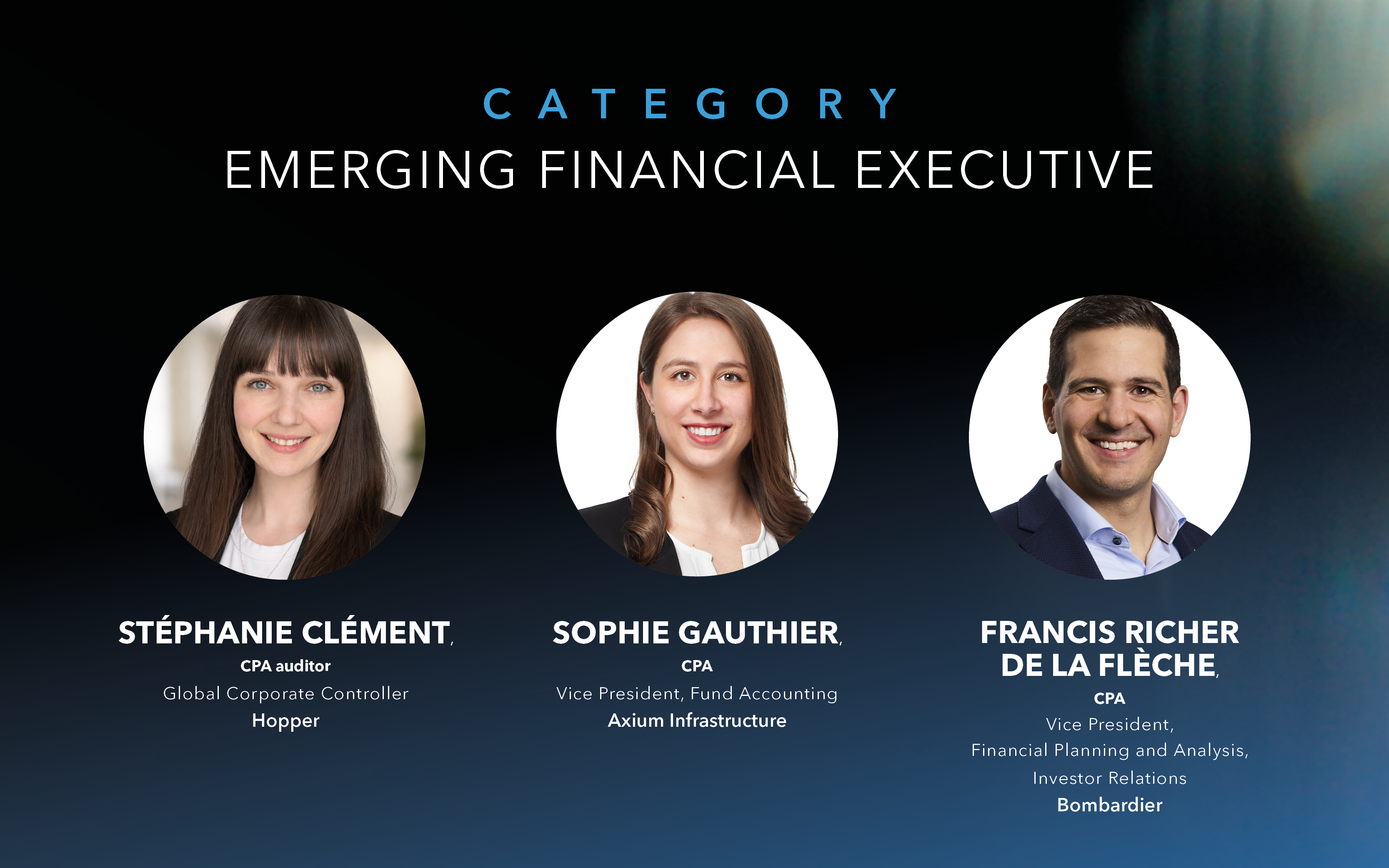 Finalists 2026 &ndash; Emerging Financial Leader category